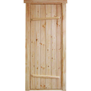 Дверь деревянная межкомнатная из массива сосны, Натюр 4